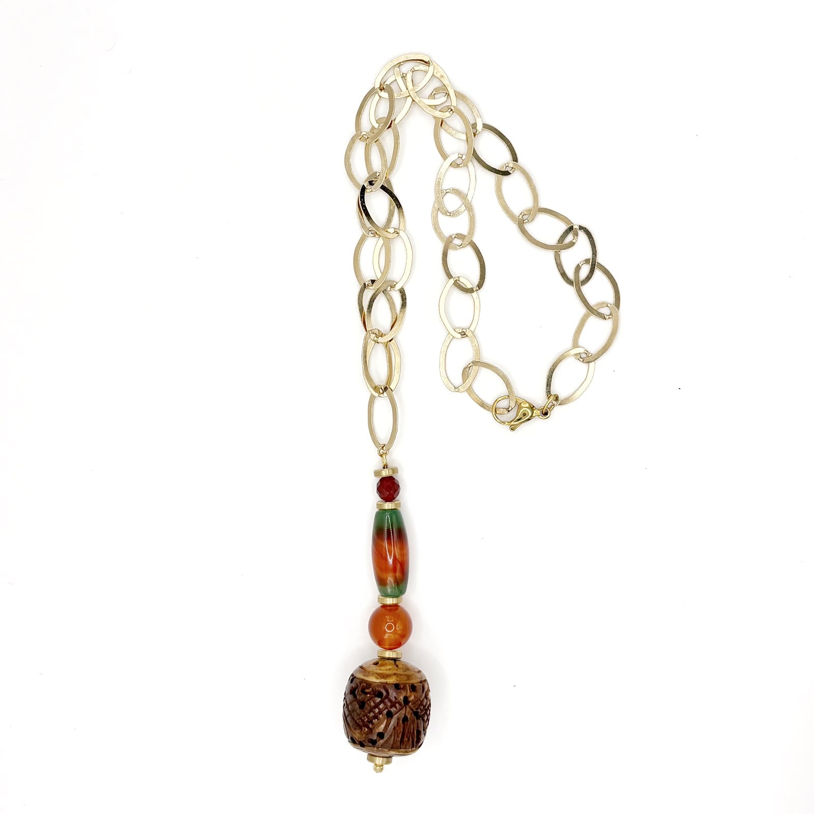 Collar Cadena Ambar