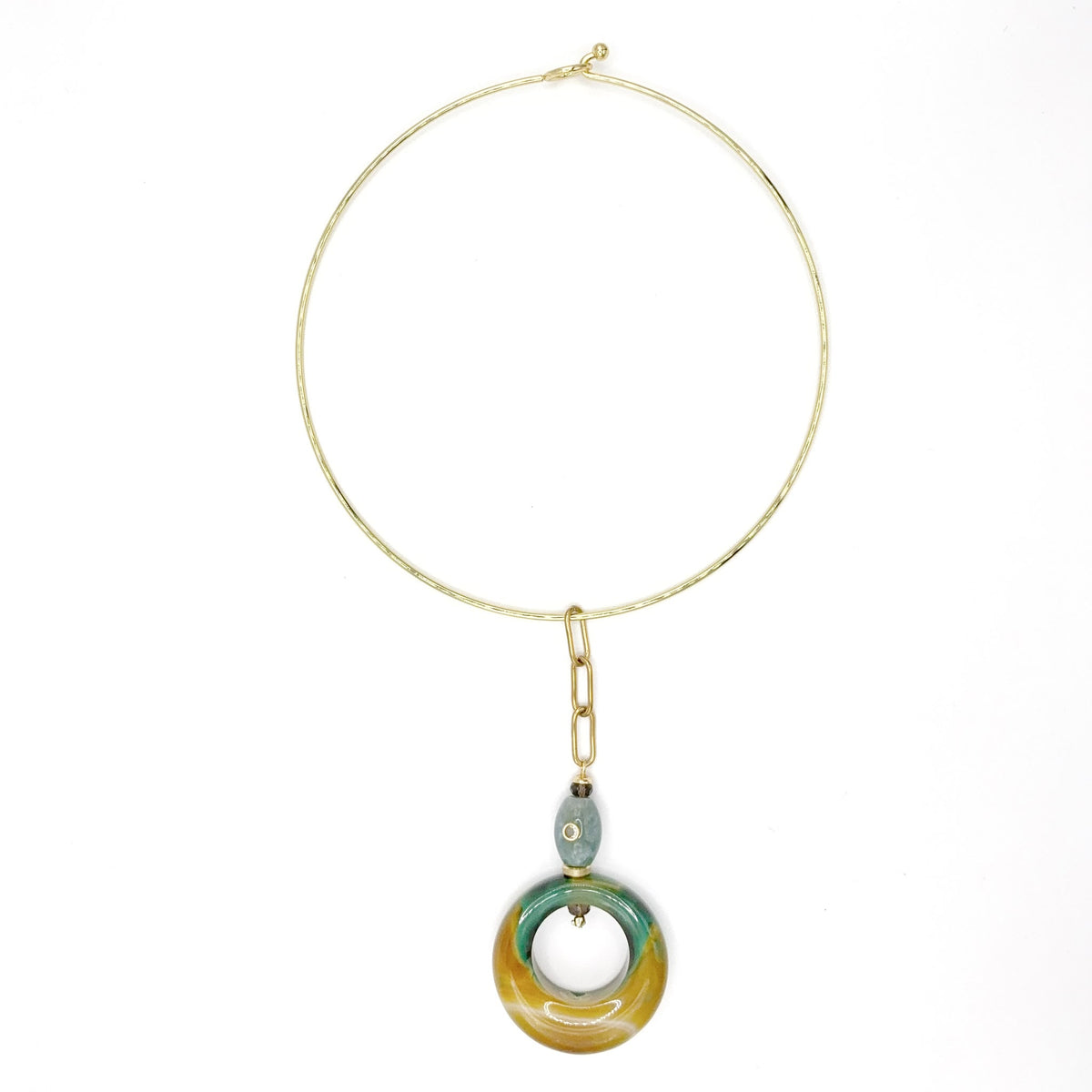 Collar Donut Mostaza